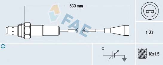 SONDA LAMBDA 77100 SZT FAE  FAE