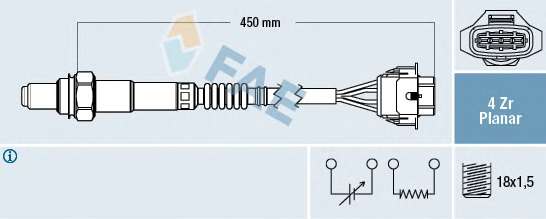SONDA LAMBDA 77209 SZT FAE  FAE