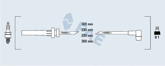 PRZEWOD ZAPLONOWY 83982 SZT FAE FAE