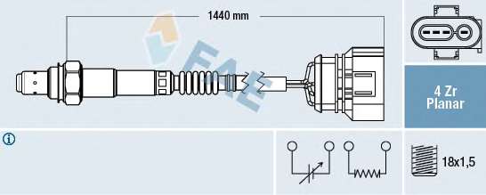 SONDA LAMBDA 77401 SZT FAE  FAE