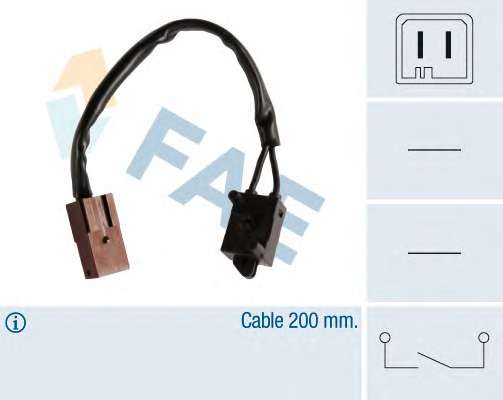 WLACZNIK SWIATEL STOP 24906 SZT FAE FAE