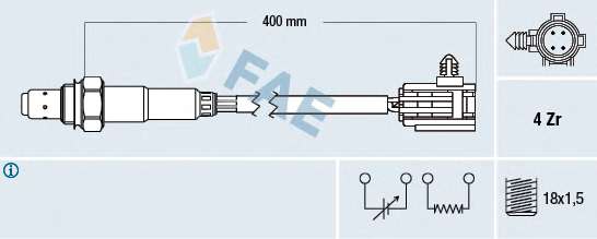 SONDA LAMBDA 77325 SZT FAE  FAE