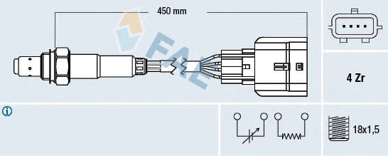 SONDA LAMBDA 77469 SZT FAE  FAE