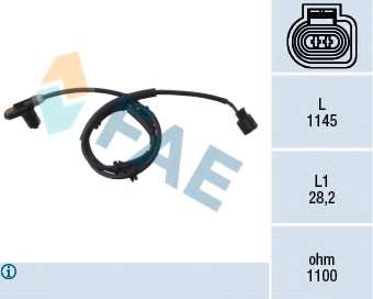 CZUJNIK ABS 78025 SZT FAE  FAE