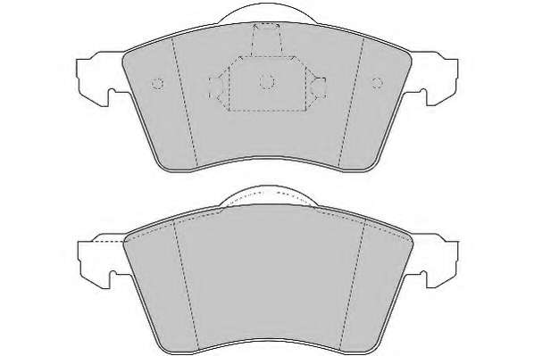 Комплект тормозных колодок, дисковый тормоз