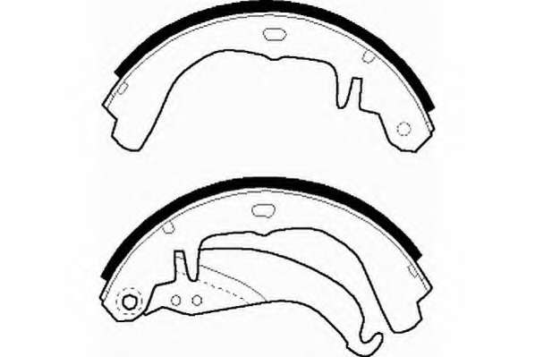 Комплект тормозных колодок