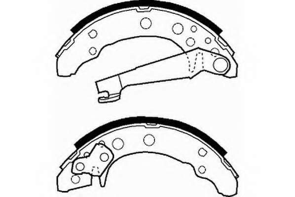 Комплект тормозных колодок