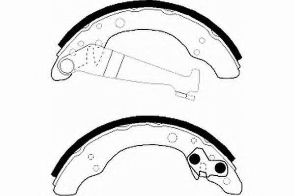 Комплект тормозных колодок