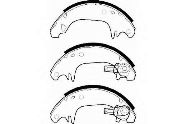 Комплект тормозных колодок