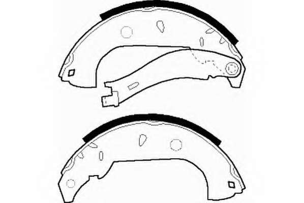 Комплект тормозных колодок