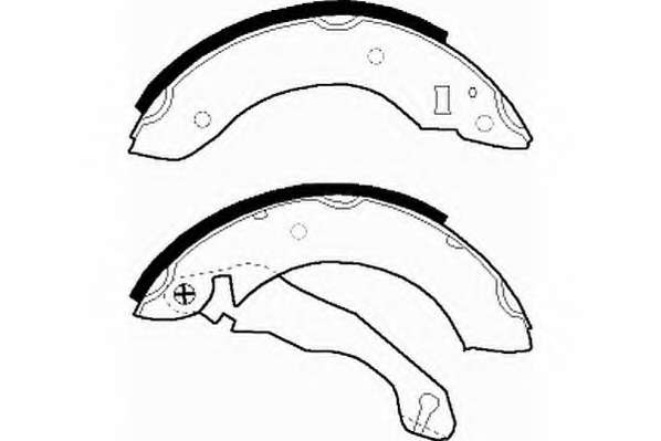 Комплект тормозных колодок