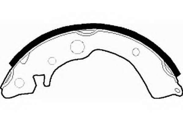 Комплект тормозных колодок