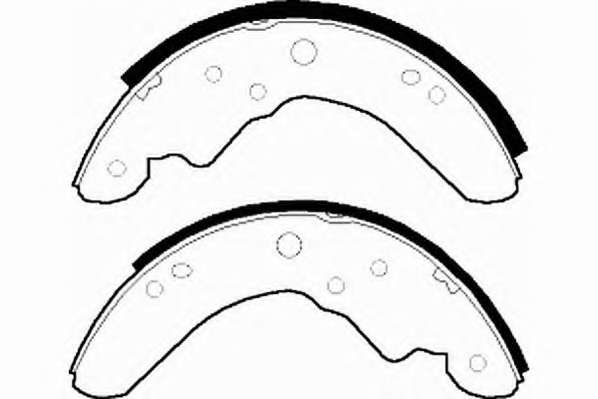 Комплект тормозных колодок