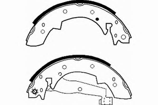 Комплект тормозных колодок