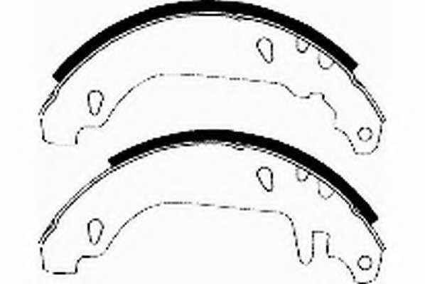 Комплект тормозных колодок
