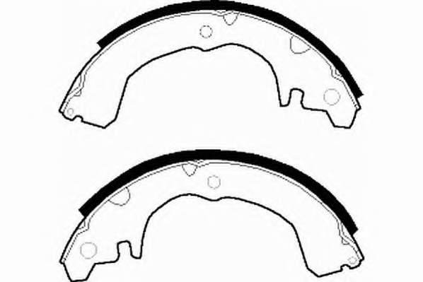 Комплект тормозных колодок