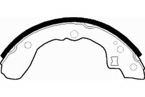 Комплект тормозных колодок