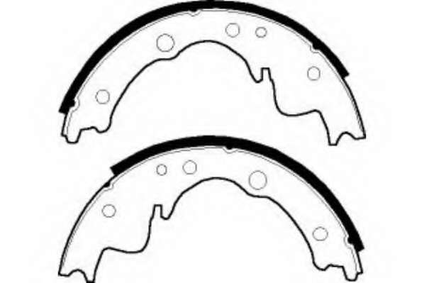 Комплект тормозных колодок