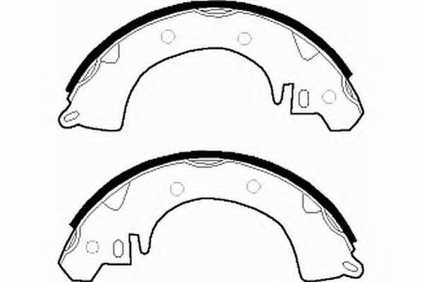 Комплект тормозных колодок