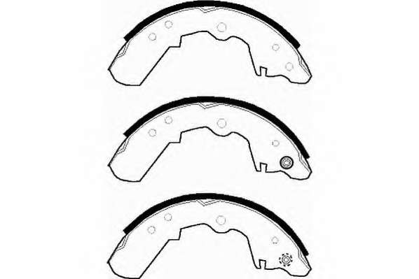 Комплект тормозных колодок