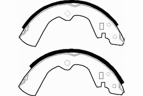 Комплект тормозных колодок