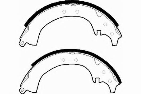 Комплект тормозных колодок