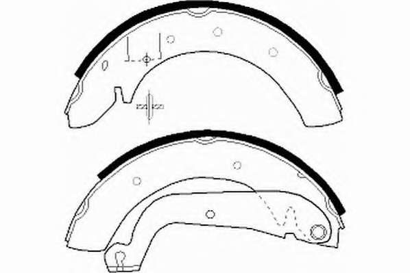Комплект тормозных колодок