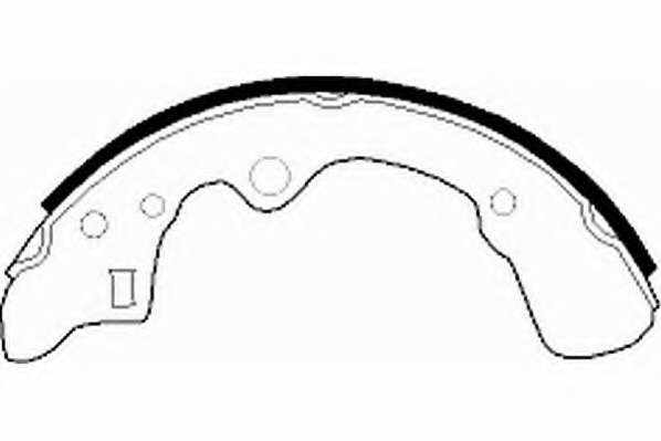 Комплект тормозных колодок