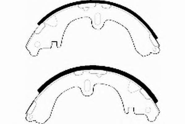 Комплект тормозных колодок