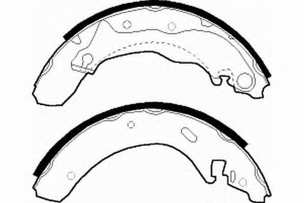 Комплект тормозных колодок
