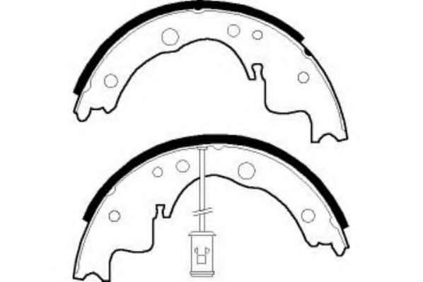 Комплект тормозных колодок