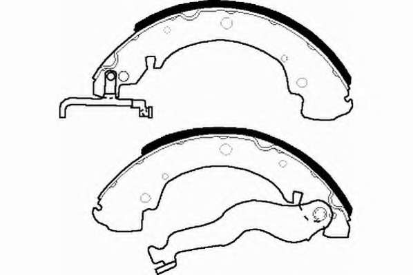Комплект тормозных колодок