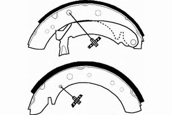 Комплект тормозных колодок