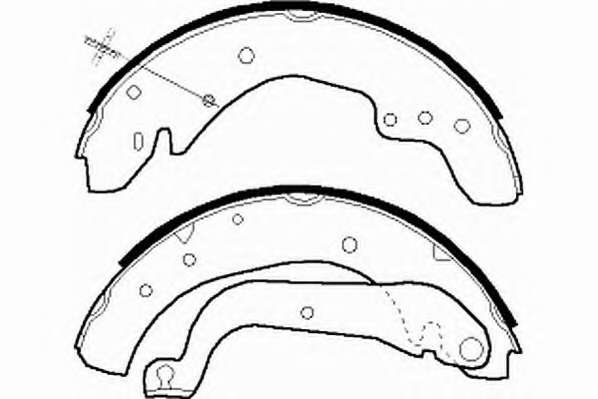 Комплект тормозных колодок