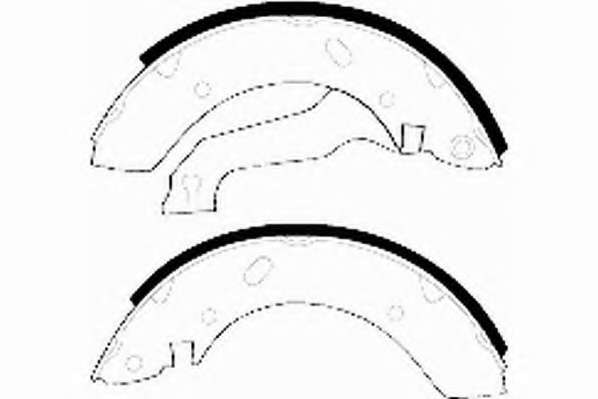 Комплект тормозных колодок