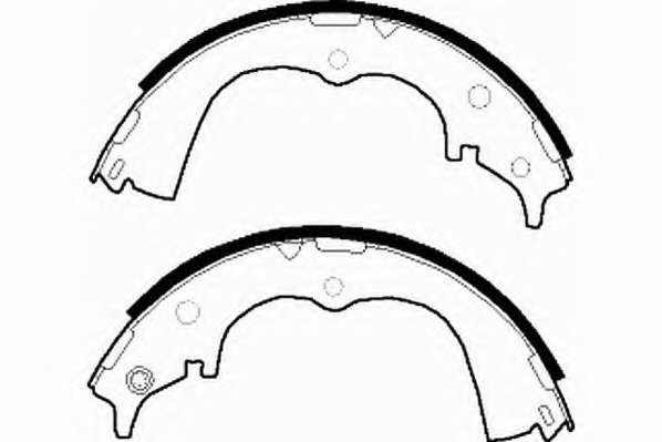 Комплект тормозных колодок