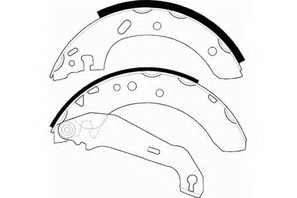 Комплект тормозных колодок