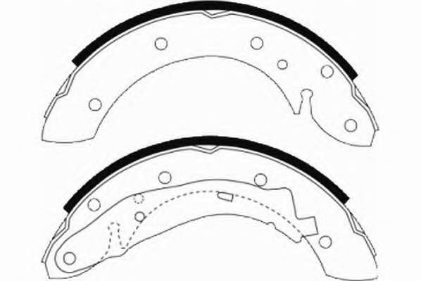 Комплект тормозных колодок