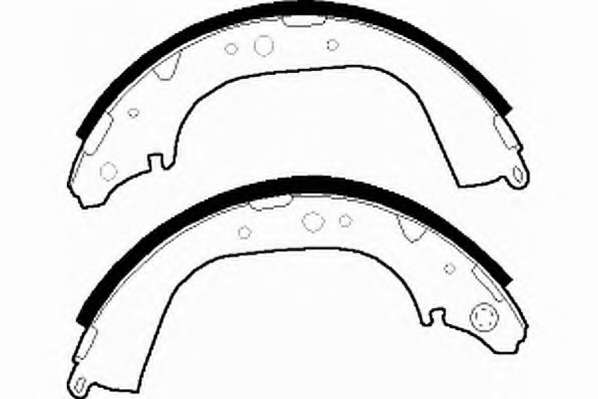 Комплект тормозных колодок