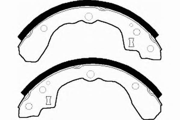 Комплект тормозных колодок