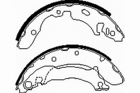 Комплект тормозных колодок