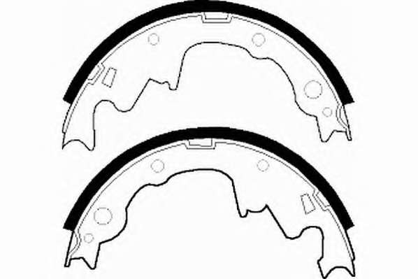 Комплект тормозных колодок