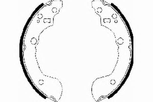 Комплект тормозных колодок