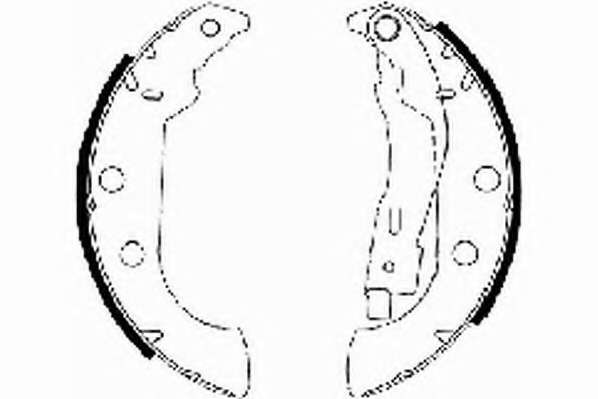 Комплект тормозных колодок
