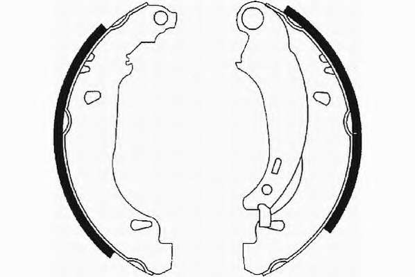 Комплект тормозных колодок