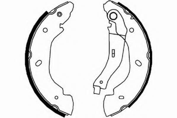 Комплект тормозных колодок