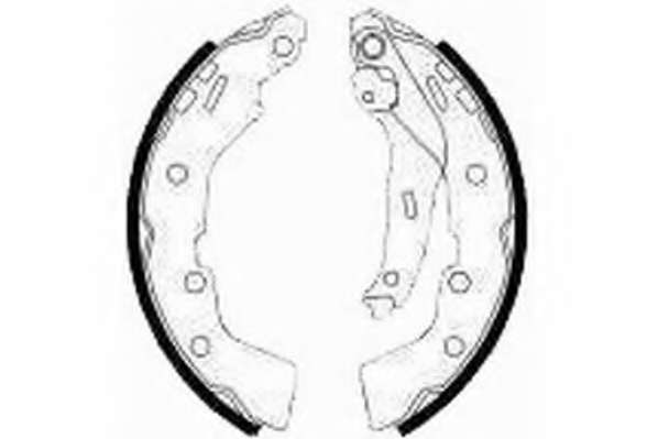 Комплект тормозных колодок