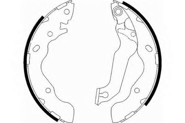 Комплект тормозных колодок