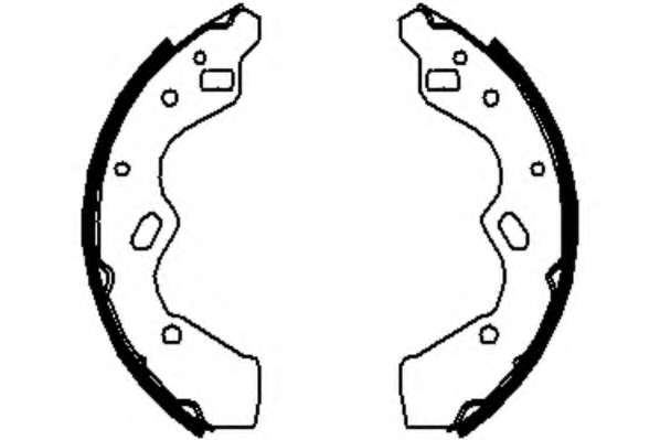 Комплект тормозных колодок