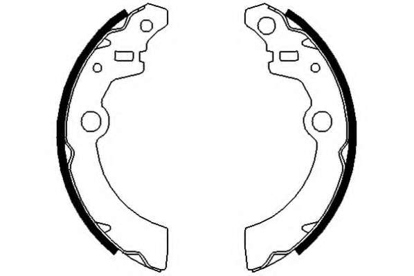 Комплект тормозных колодок